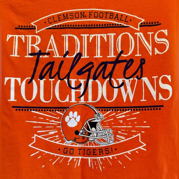 Clemson Tigers Short Sleeve T Champion Brand - Picture 6 of 7